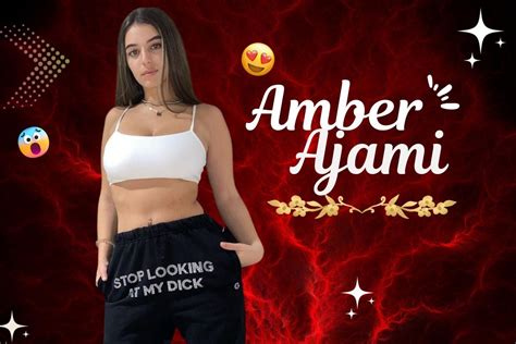 amber ajami onlyfans|Amber Ajamis Nude Videos